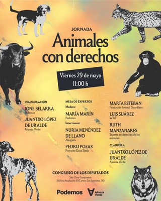 Jornadas Animales con Derechos Congreso de los Diputados